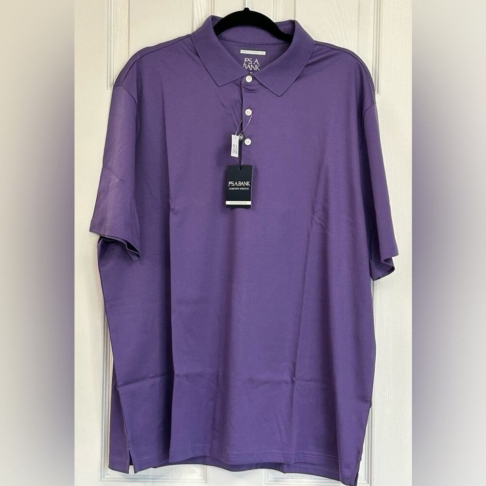 JoS A Bank Traditional Fit Purple Color Size XL NWT